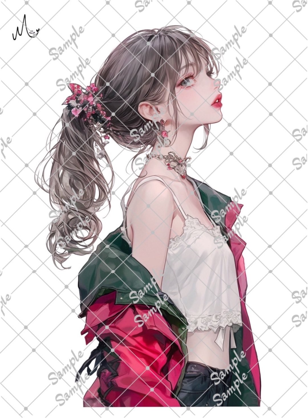 原创人物插画贴纸 - 贴纸 - 纸 