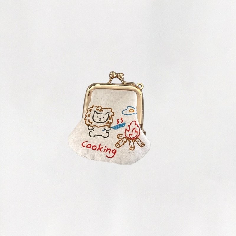 【瑗艺拙现手作】口金挂饰包 - 零钱包 - 其他材质 