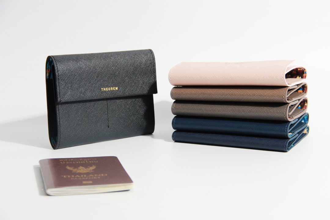 Centi Passport holder - 护照夹/护照套 - 真皮 蓝色
