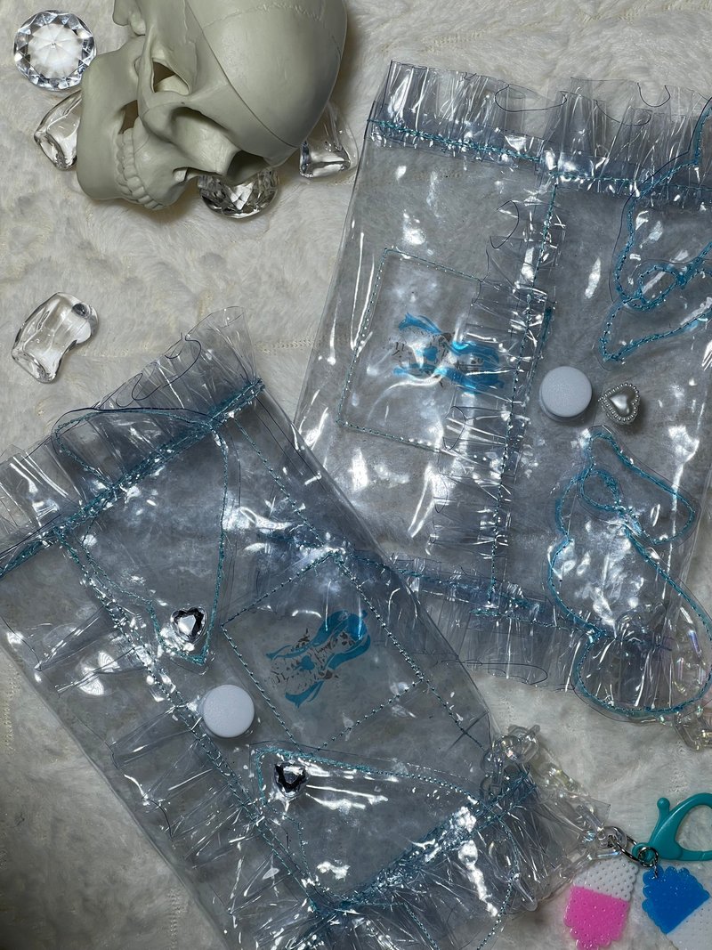 任何梦想的皮革容器 - 零钱包 - 防水材质 透明