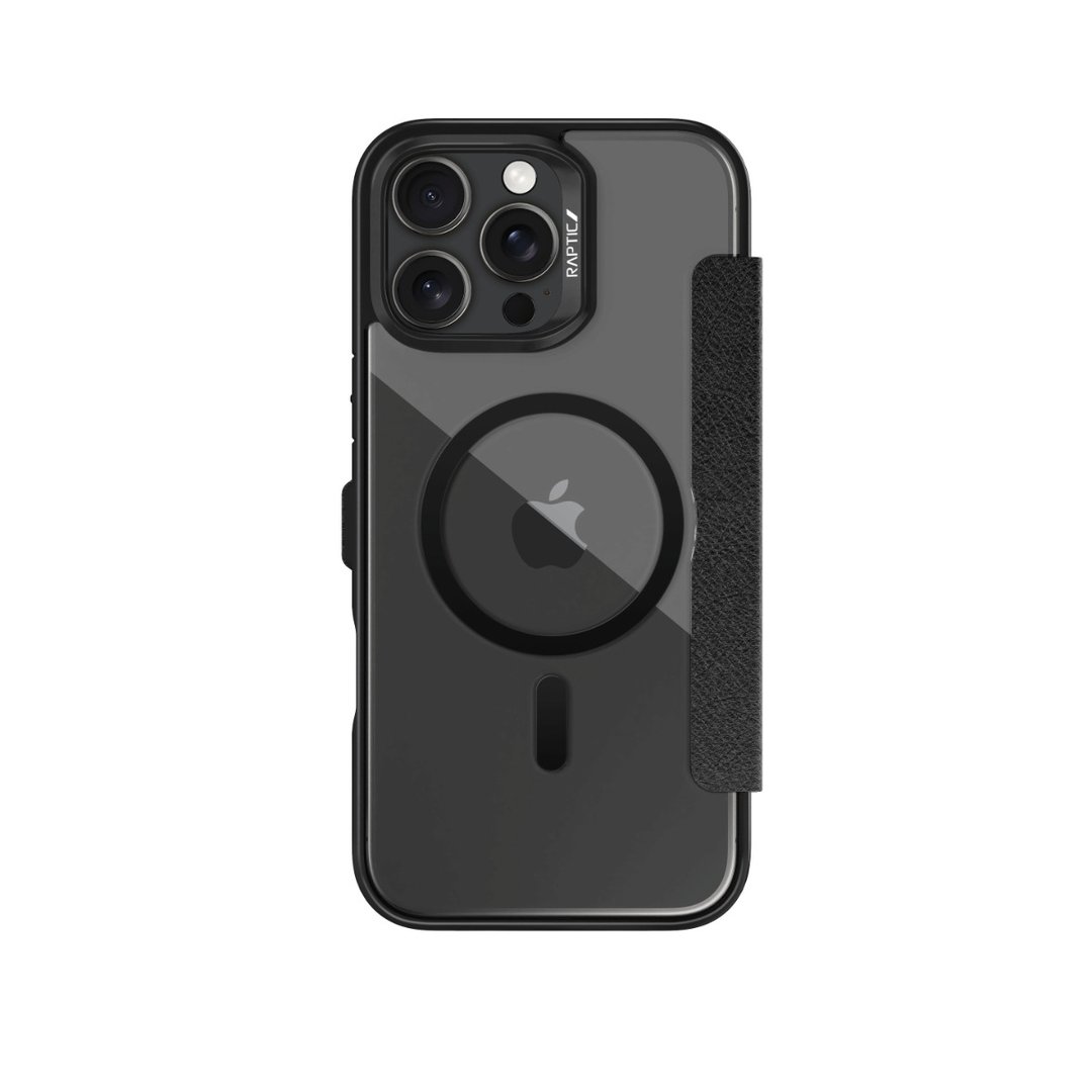 Urban Folio手机壳兼容Magsafe适用于iPhone 16 Pro Max - 手机壳/手机套 - 其他材质 黑色