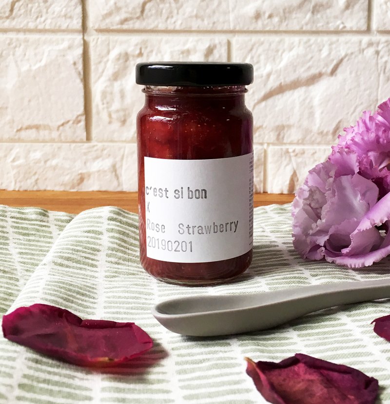 【非产季】手工果酱 x 玫瑰草莓 Rose Strawberry - 果酱/抹酱 - 新鲜食材 红色