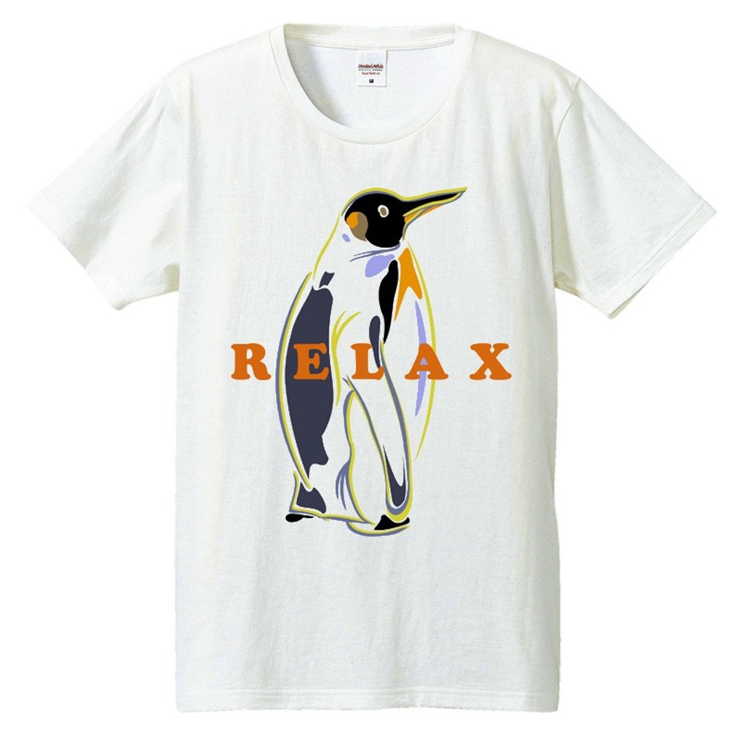 T恤 / RELAX - 男装上衣/T 恤 - 棉 白色