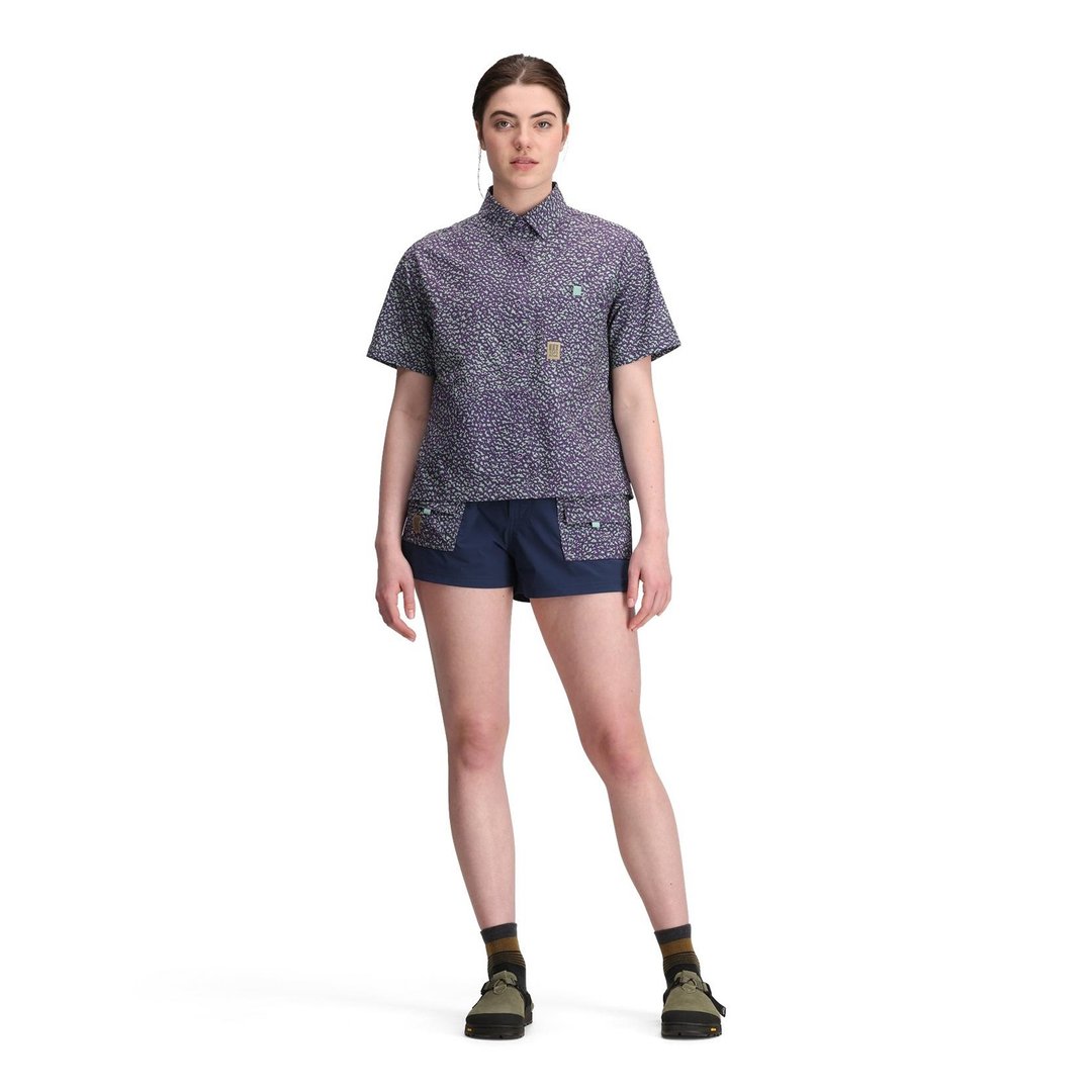 Retro River Shirt S/S Women's 长袖上衣 衬衫 - 男装衬衫 - 棉 多色
