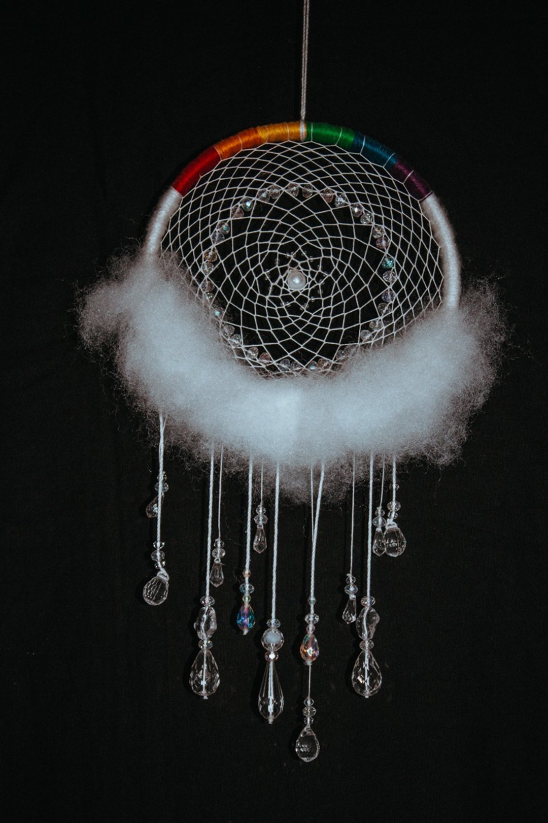 纯手工捕梦网 Handmade Dreamcatcher－【雨滴】 - 摆饰 - 其他材质 多色