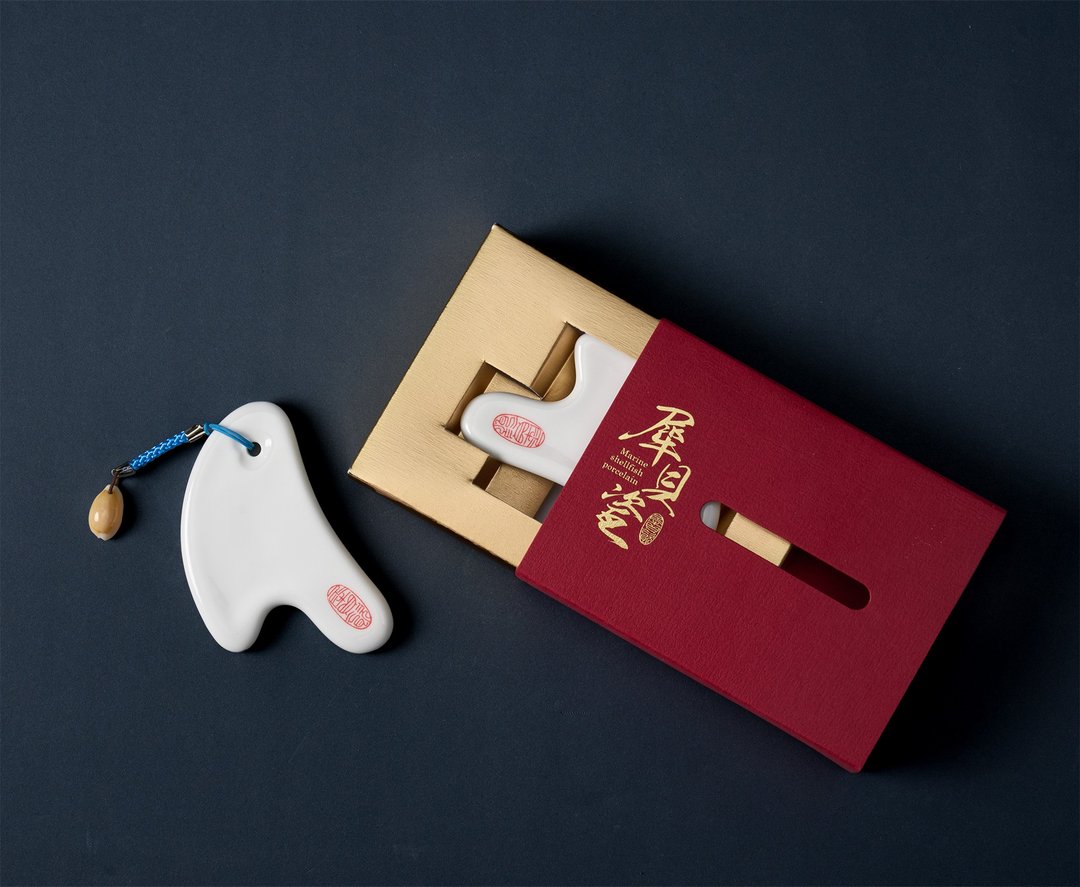 纯白 通络板 - 脸部按摩/清洁工具 - 瓷 白色