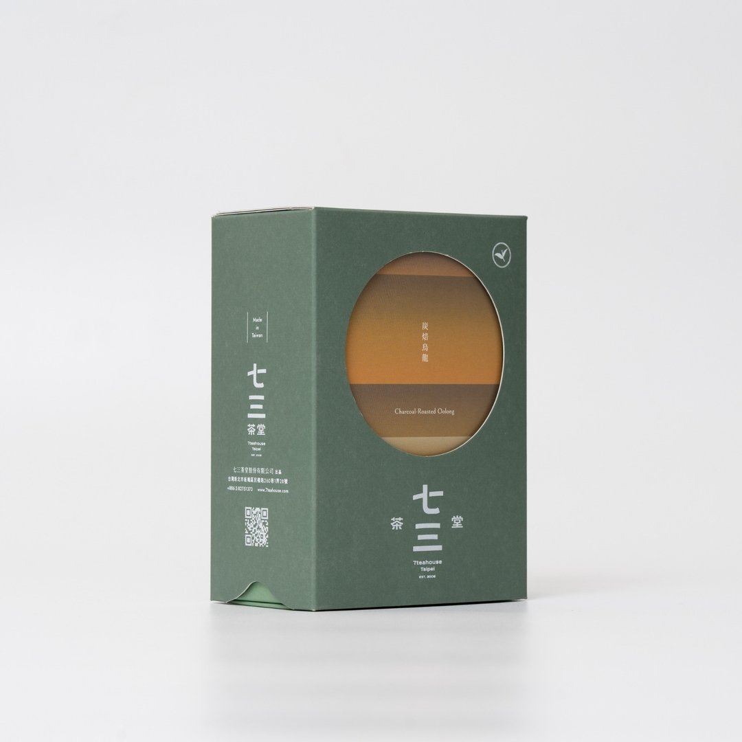 七三茶堂 精品原叶丨炭焙乌龙 100g–精装盒 - 茶 - 纸 绿色