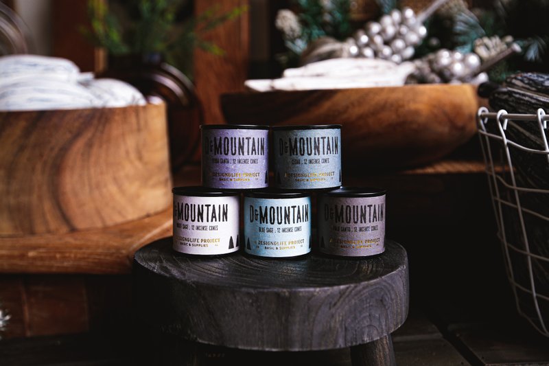 D&Mountain 塔香系列 - 香薰/精油/线香 - 木头 