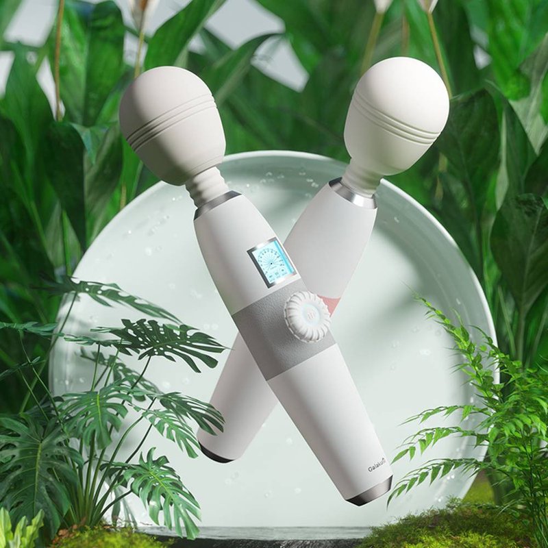 GALAKU 极速天使二代 电动按摩棒 情趣用品 成人用品 送润滑液 - 情趣用品 - 硅胶 银色