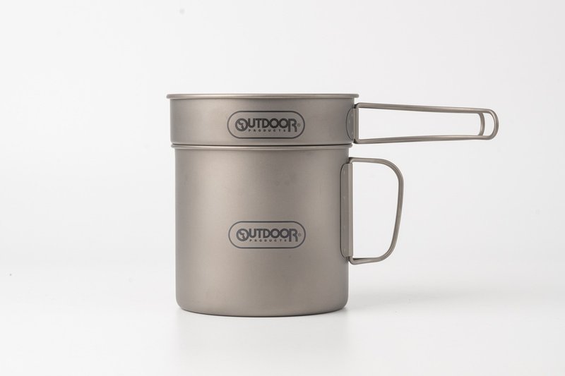 OUTDOOR 03钛合金锅具二件收纳组 - 锅具/烤盘 - 不锈钢 