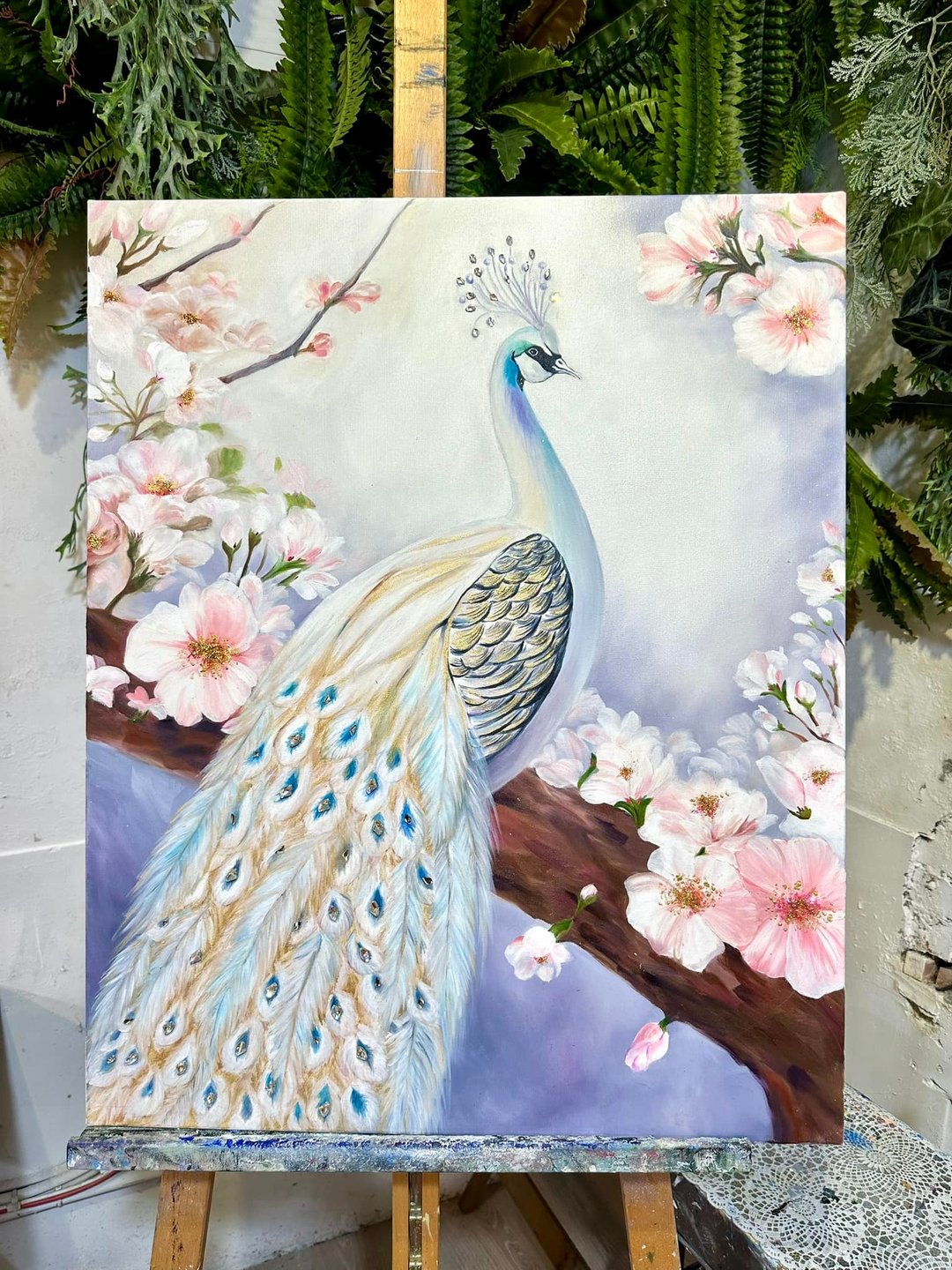 王咖咖—油画— 经典。游乐场 20F - 订制画像 - 宝石 