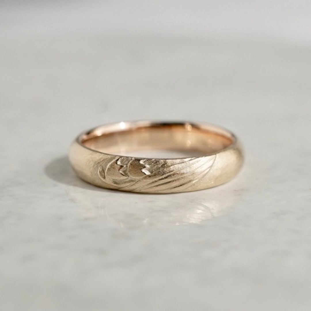 Lily of the valley single ring [R087K10] - 戒指 - 其他金属 