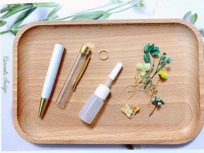 【DIY材料包】浪漫浮游花笔 - 植栽 - 塑料 多色