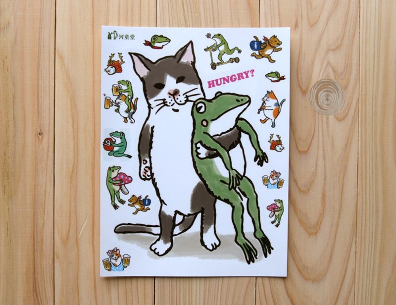 Sticker Nakayoshi L size - 贴纸 - 其他材质 