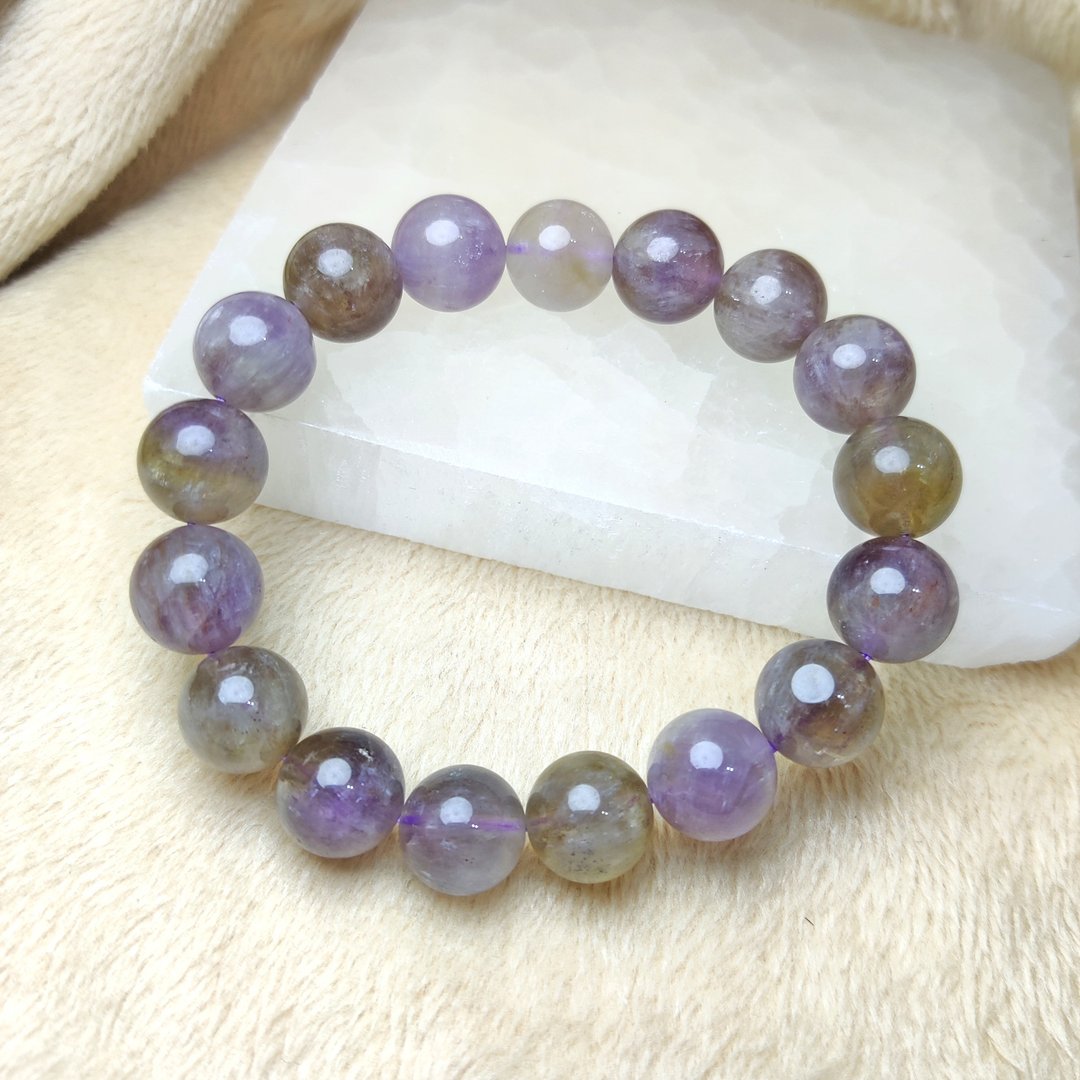 极光23 Auralite23 手串 手链 天然水晶 12mm - 13.5mm - 手链/手环 - 水晶 