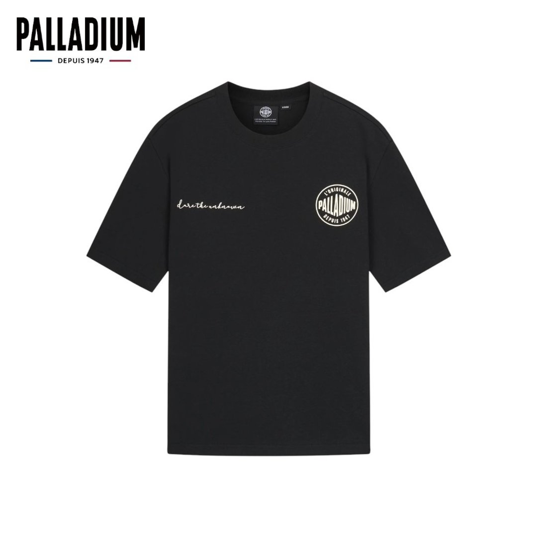 PALLADIUM 素面LOGO短T 男女款 铅黑 1011346 - 男装上衣/T 恤 - 其他人造纤维 白色