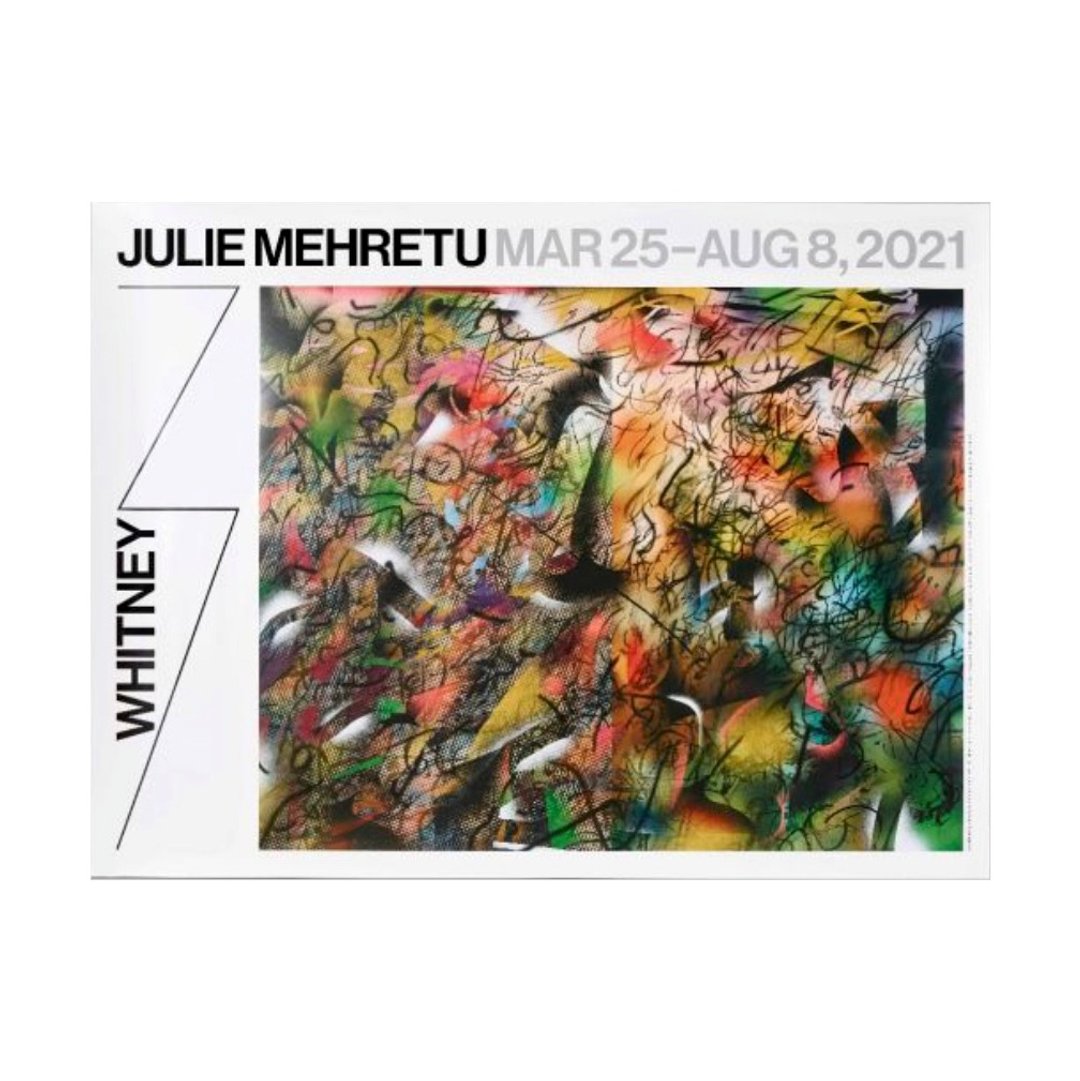 【原版海报】Julie Mehretu:GHOSTHYMN 鬼魂 - 海报/装饰画/版画 - 纸 
