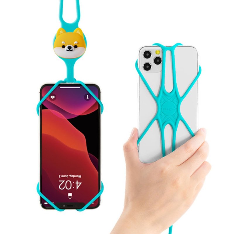 Bone 蹦克 / 颈挂手机绑二代 手机挂绳吊绳 - 逗柴猫 - 手机配件 - 硅胶 多色