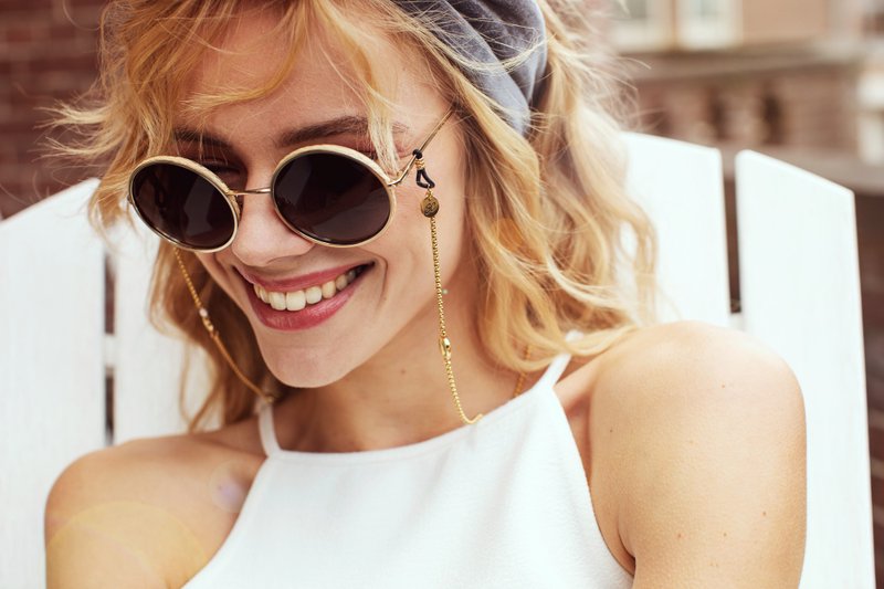 Chloé Sunglasses Chain - Shop Sunglasses Chains - 其他 - 不锈钢 金色