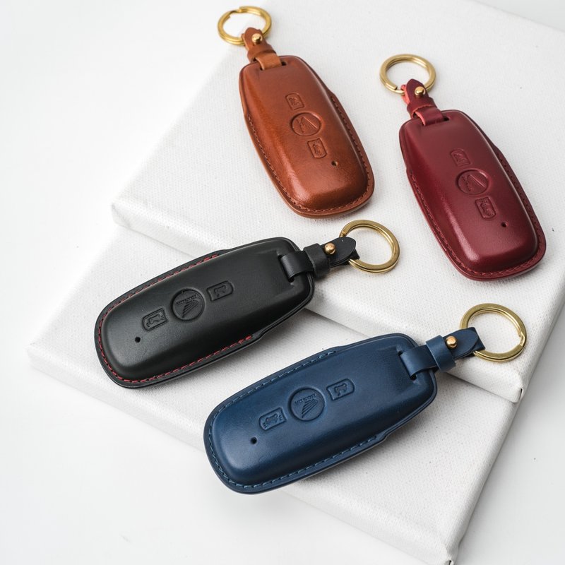HONDA 本田 CRV CRV5 CRV6 HRV Goldwing Fit 汽车钥匙皮套 - 钥匙链/钥匙包 - 真皮 