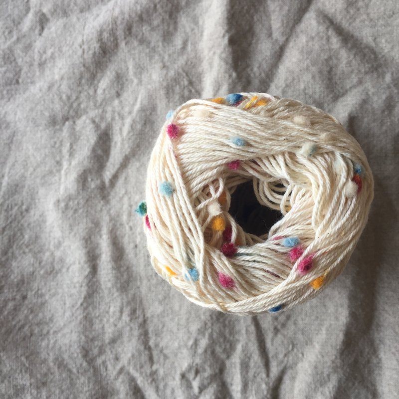 狂欢跳跳糖 编织 手织 线材 - 编织/刺绣/羊毛毡/裁缝 - 棉．麻 