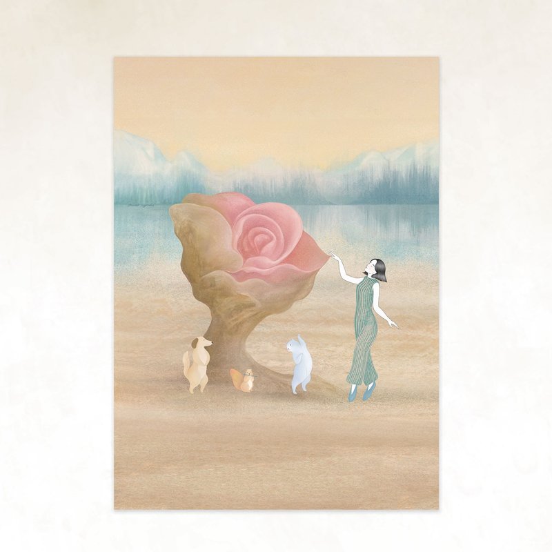 游纪 ⁄  3月 / 画卡 - 卡片/明信片 - 纸 多色