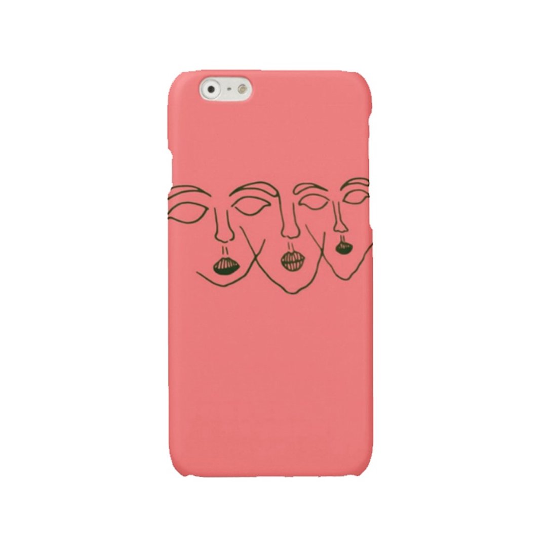iPhone case Samsung Galaxy case hard phone case - 手机壳/手机套 - 塑料 粉红色