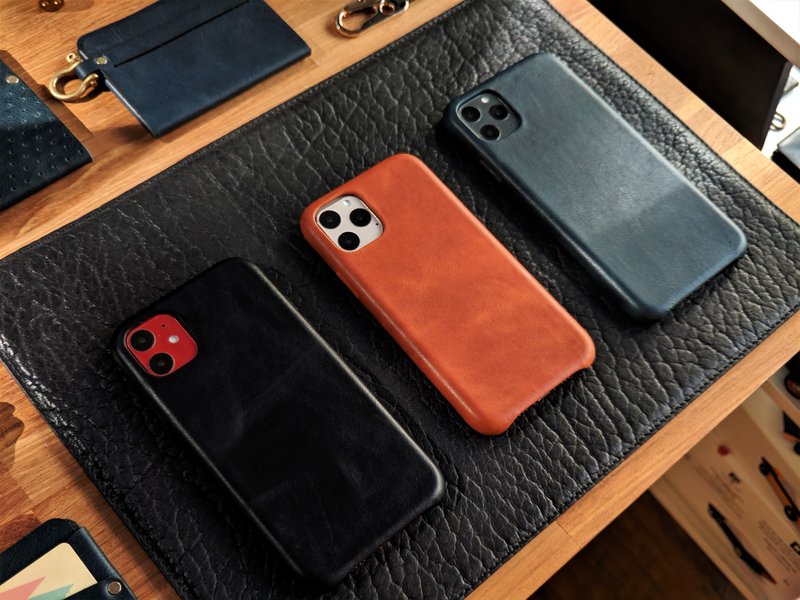 UNIC真皮手机壳iPhone 11 /iPhone11 Pro /Pro Max【可定制化】 - 手机壳/手机套 - 真皮 咖啡色