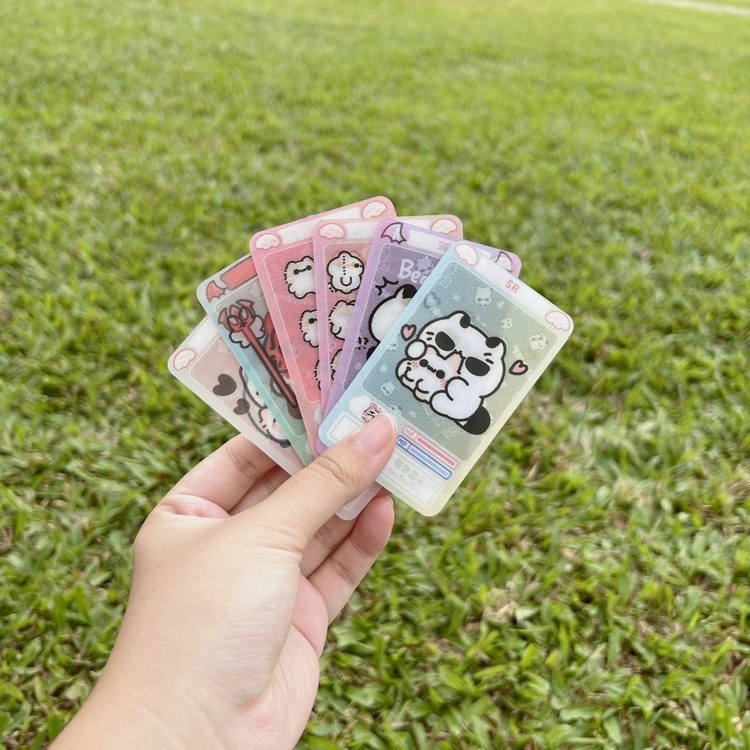 坏喵与毛喵 - 3D变化卡/卡片/纪念品/收藏品/盲抽 - 卡片/明信片 - 塑料 