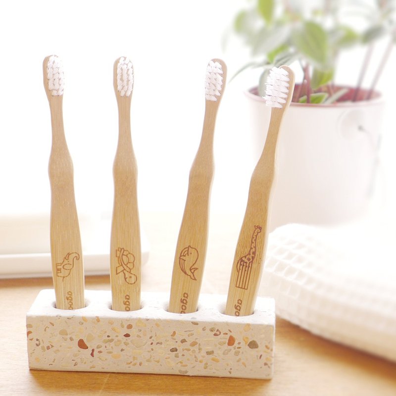 【好日子agooday】 环保竹牙刷─儿童竹牙刷(可再生环保尼龙)1入 - 其他 - 竹 卡其色