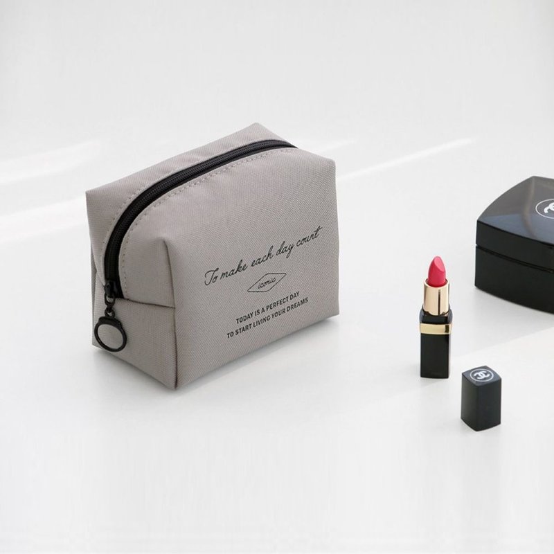 ICONIC 完美好日子吐司化妆包S-玩美灰,ICO51708 - 化妆包/杂物包 - 聚酯纤维 灰色