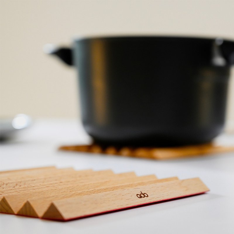 丹麦QDO AGMA Trivet 隔热垫 - 餐垫/桌巾 - 软木/水松木 多色