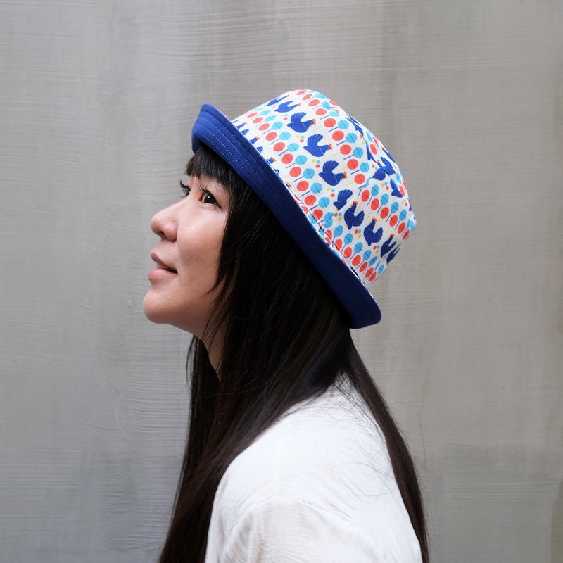 【锦源兴】鸡蛋冰渔夫帽 l 双面配戴 手工制 户外 登山 印花 - 帽子 - 聚酯纤维 多色