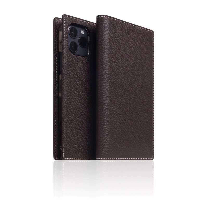 SLG Design iPhone 12 / 12 Pro D8 FGL 经典原皮款 侧掀式真皮皮 - 手机壳/手机套 - 真皮 多色