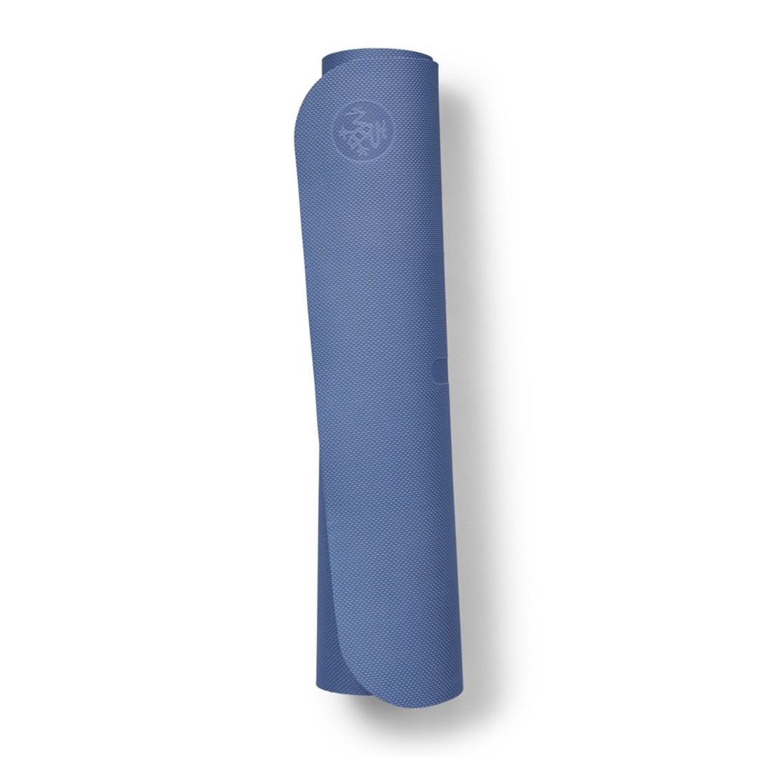 【Manduka】Begin 双面环保 TPE瑜珈垫 5mm - Moon Black - 瑜珈垫 - 其他材质 蓝色