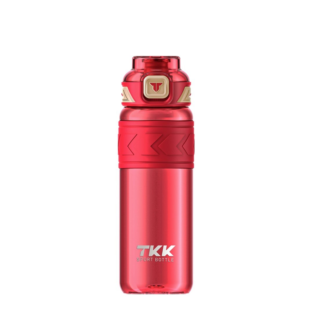 【TKK】美国进口Tritan迈越系列 手提式两用运动水壶600ML-骄阳红 - 水瓶/水壶 - 其他材质 红色