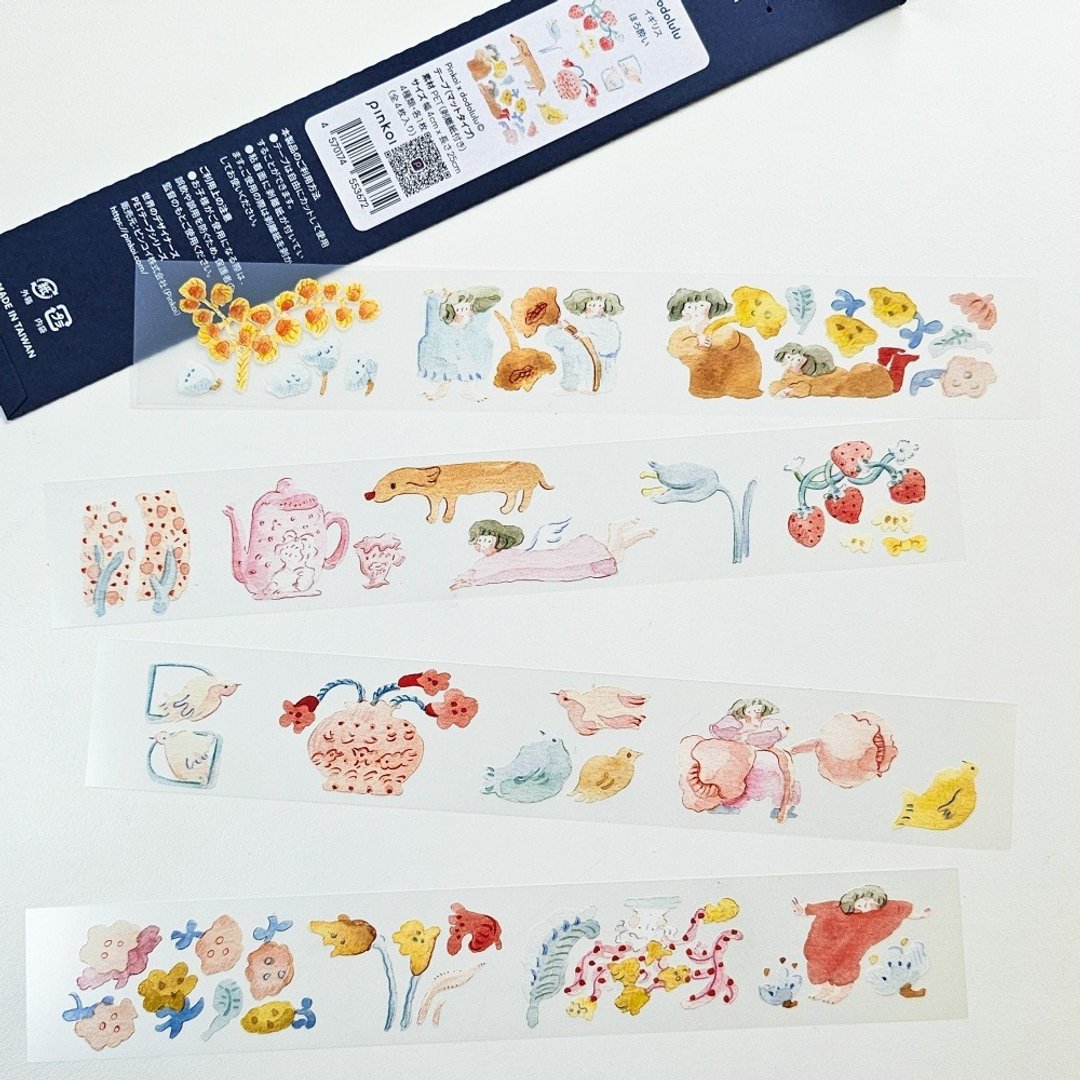 PET 胶带 | dodolulu | 微醺时刻 - 纸胶带 - 纸 多色