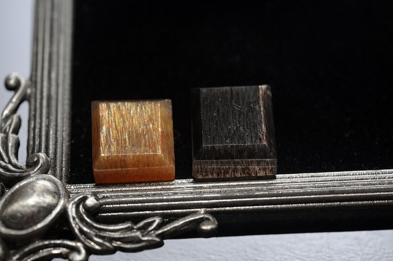 黑骨干金太阳(2颗)  矿石/水晶/DIY/开运/招财/防小人 - 金工/饰品 - 半宝石 