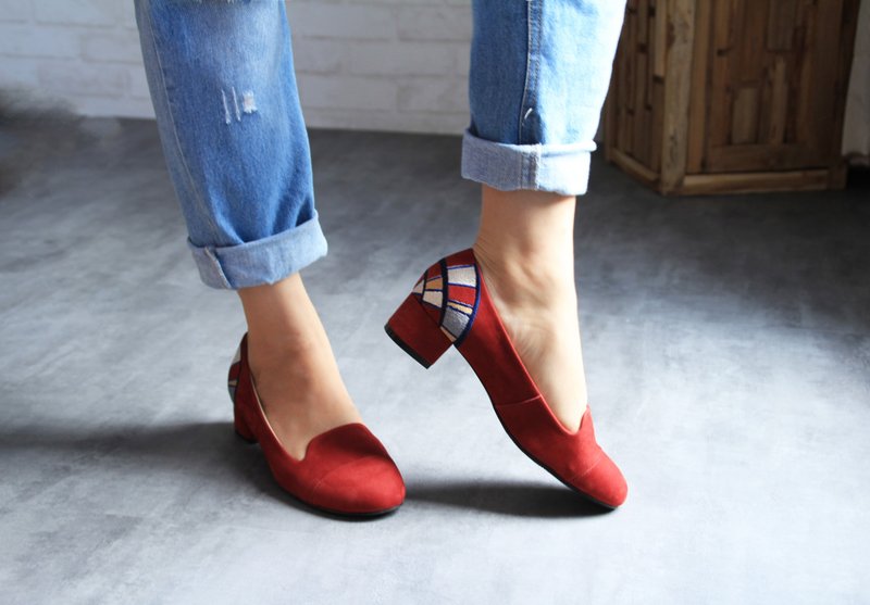 【微瑕特惠】24cm_hsiu手工鞋 - 其他女款皮鞋 - 真皮 