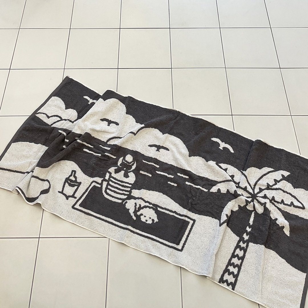 Beach towel (limited edition) - 毛巾浴巾 - 棉 灰色