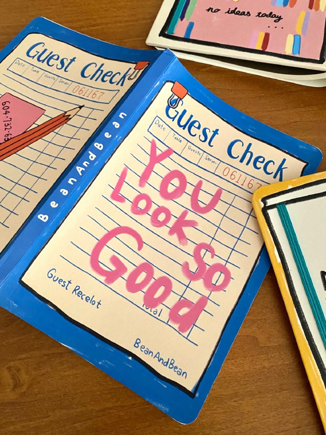 You Look So Good 美式复古软皮原创笔记本随身携带便携 空白软本 - 笔记本/手帐 - 纸 