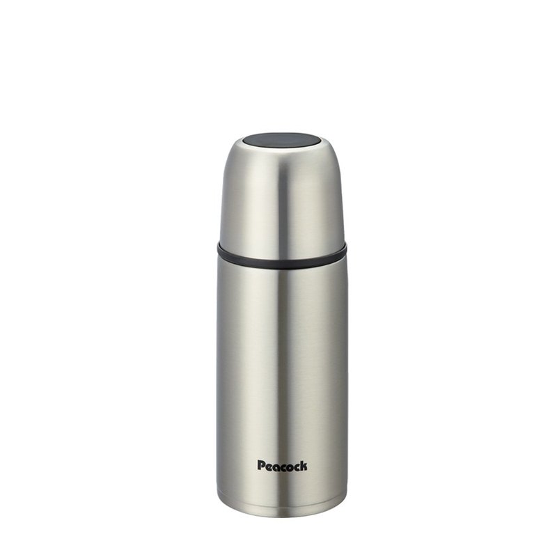 【孔雀Peacock】350ML 不锈钢保冷杯/保温杯 休闲随身-原钢色 - 保温瓶/保温杯 - 不锈钢 银色