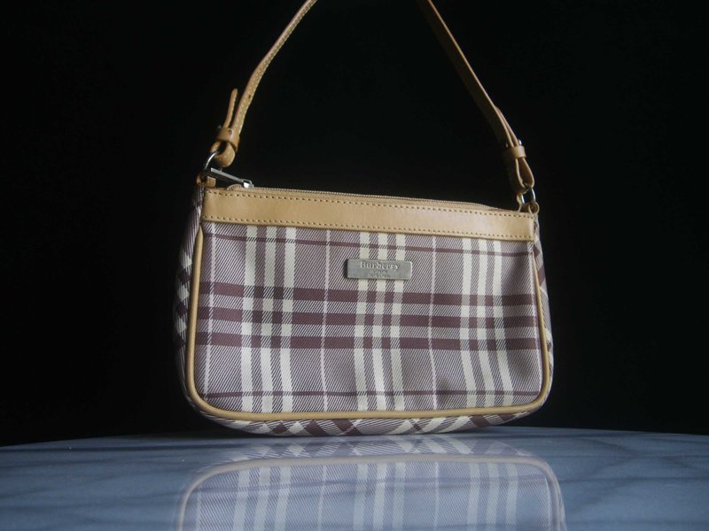 【老时光 OLD-TIME】早期二手老包日本制Burberry肩背包 - 手提包/手提袋 - 其他材质 多色