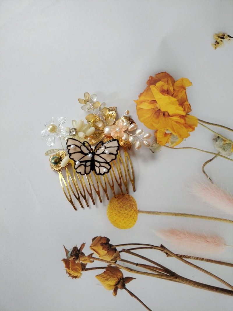 青丝系列1-蝶舞花间 - 其他 - 其他材质 金色