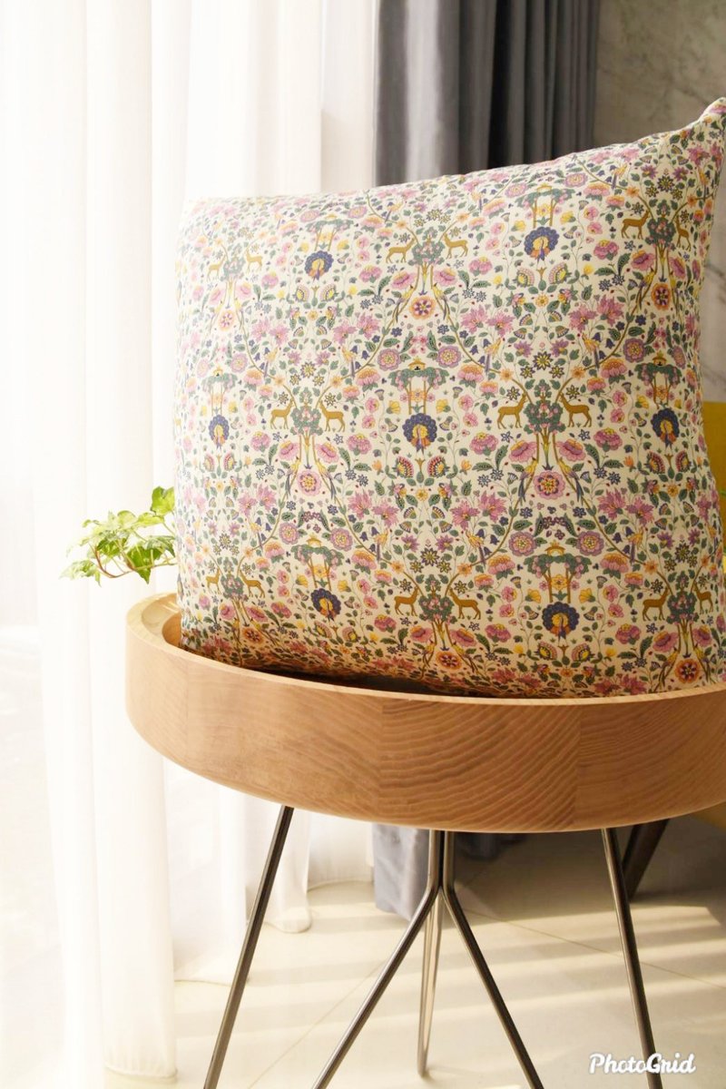 英国细致棉 /  森林动物抱枕 - 枕头/抱枕 - 棉．麻 多色