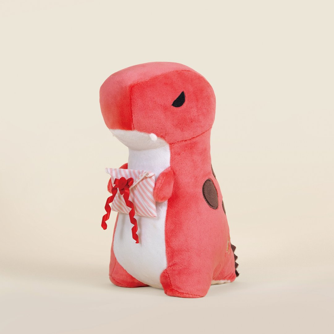 Bellzi | Valentine's Rexxi 情人节暴龙玩偶 - 玩偶/公仔 - 其他人造纤维 红色
