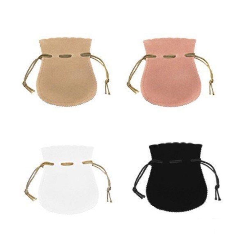 Domestic pouch drawstring S size 50 pieces OEM possible 4color - 收纳用品 - 棉．麻 白色