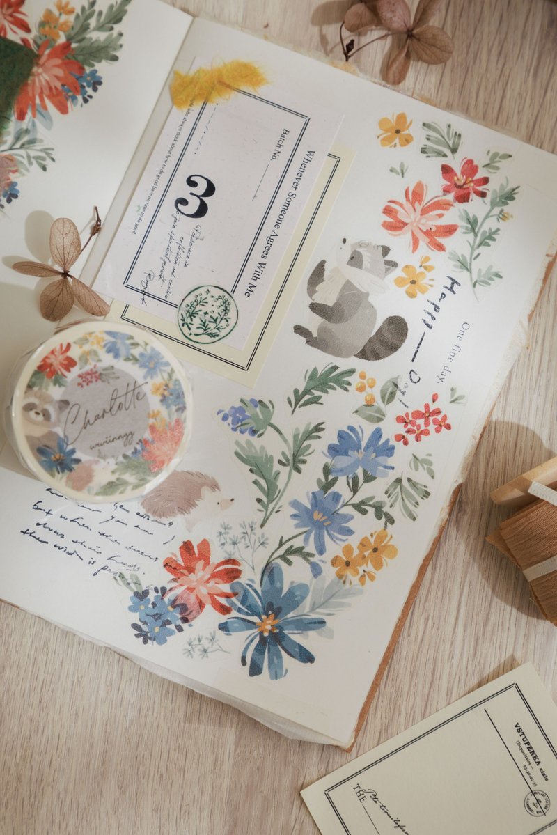 和纸胶带(特油含离型纸) - 夏绿蒂 - 纸胶带 - 纸 蓝色