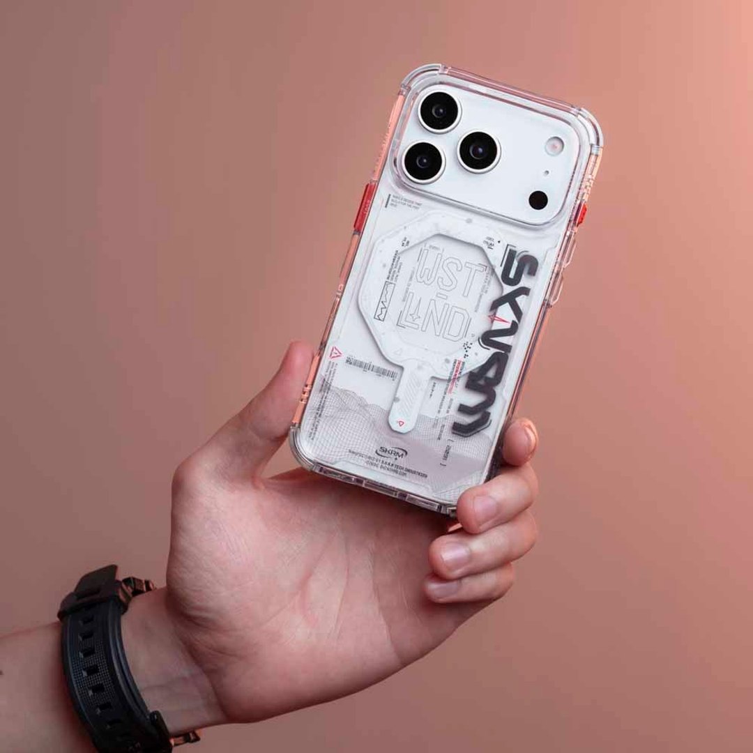 SKINARMA Sonix 荒原废土磁吸防摔手机壳 附挂绳环 iPhone 17系列 - 手机壳/手机套 - 其他材质 透明