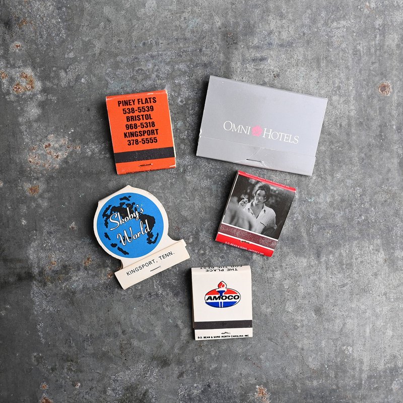 Vintage 古董火柴盒 /早期火柴盒、古董收藏、怀旧 - 香薰/精油/线香 - 其他材质 多色